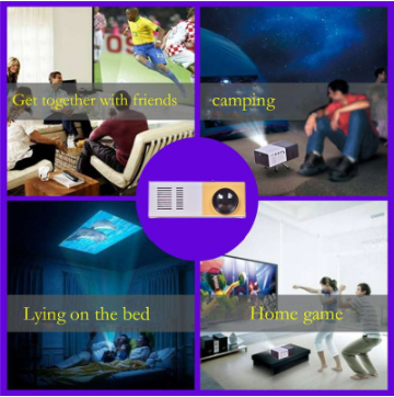 Mini Portable Projector – HD LED Home Cinema