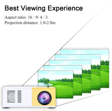 Mini Portable Projector – HD LED Home Cinema